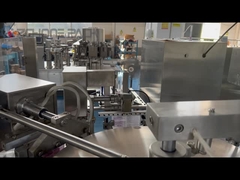 دستگاه بسته بندی چرخشی گرانول سواب پنبه ای آیس مکعب خط کوفته بال مرغ