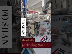 دستگاه بسته بندی خودکار محصولات گوشت بسته بندی شده تحت مواد مهر و موم خلاء نیتروژن